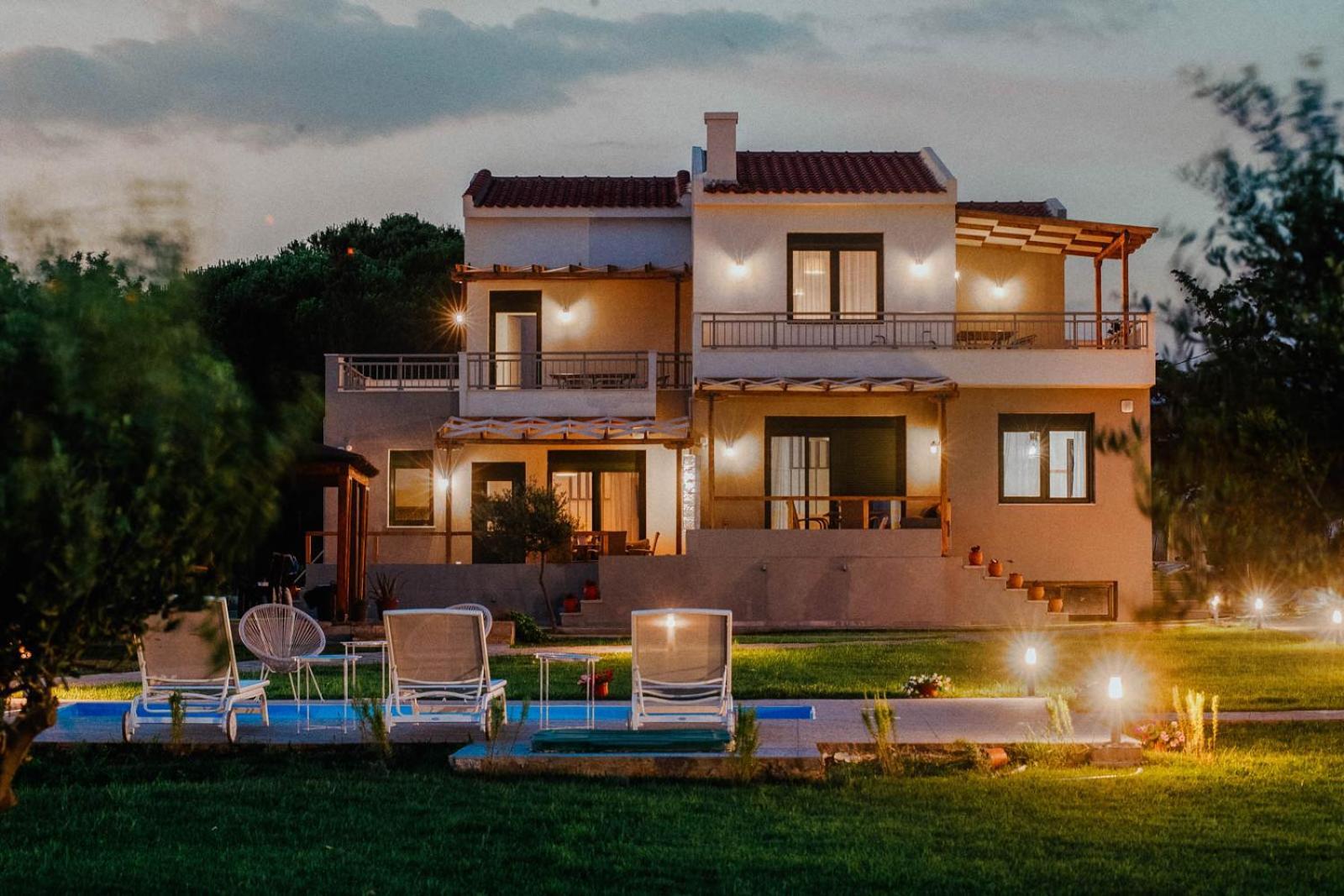 Villa Odyssea Dikella エクステリア 写真